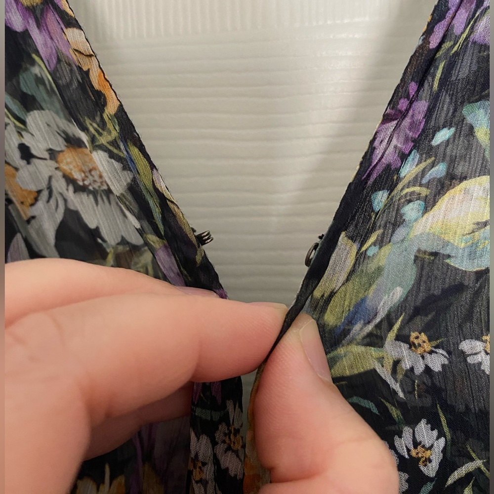 ASTR the Label Edessa Floral Tiered Ruffle Maxi Dress - Picture 7 of 8